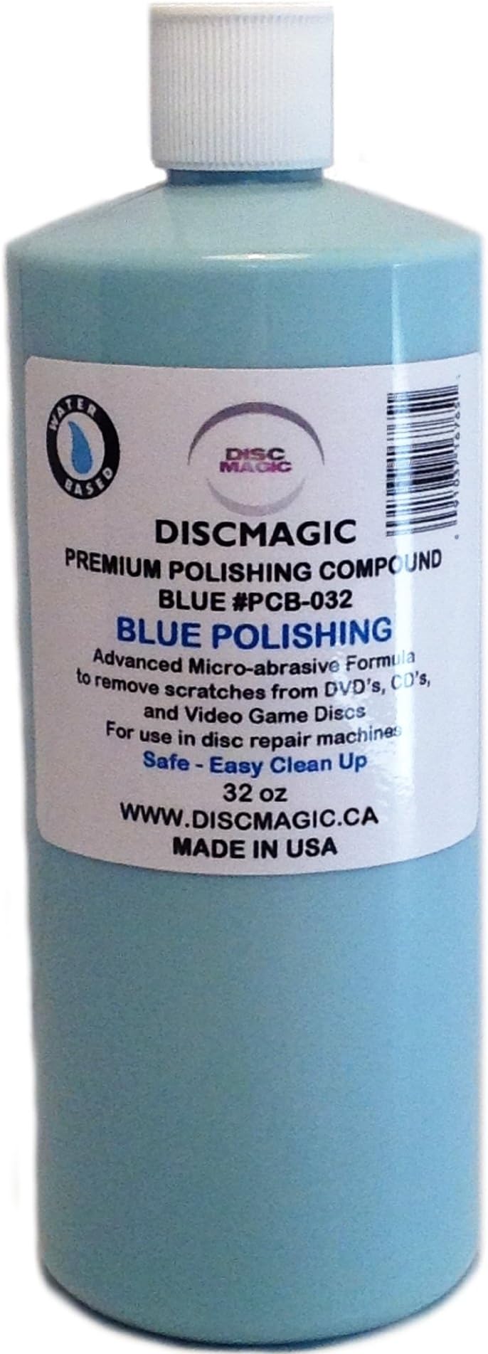 Premium 32oz Blue #1 Polish Compound (JFJ Easy Pro, Double Arm, Single Arm & Armless Compatible)