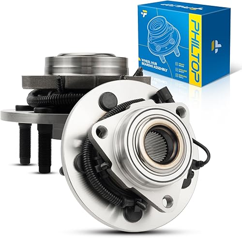 Miniatura 31 de PHILTOP 513294 Conjunto de cubo de rodamiento de rueda delantera 5 lengüetas para Nissan Altima 2007 2008 2009 2010 2011 2012 Conjunto de cojinete