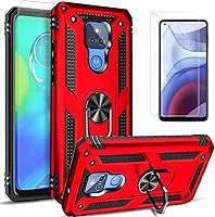 Vista 1 de STARSHOP Funda para Moto G Play 2021, funda para Motorola G Play 2021, con protector de pantalla de vidrio templado incluido, funda protectora
