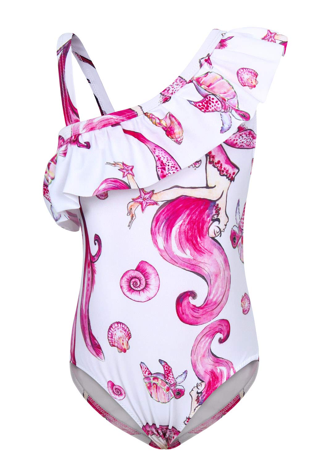 Buy AmzBarley Girls Unicorn/Mermaid Sun Protection Swimming Costume