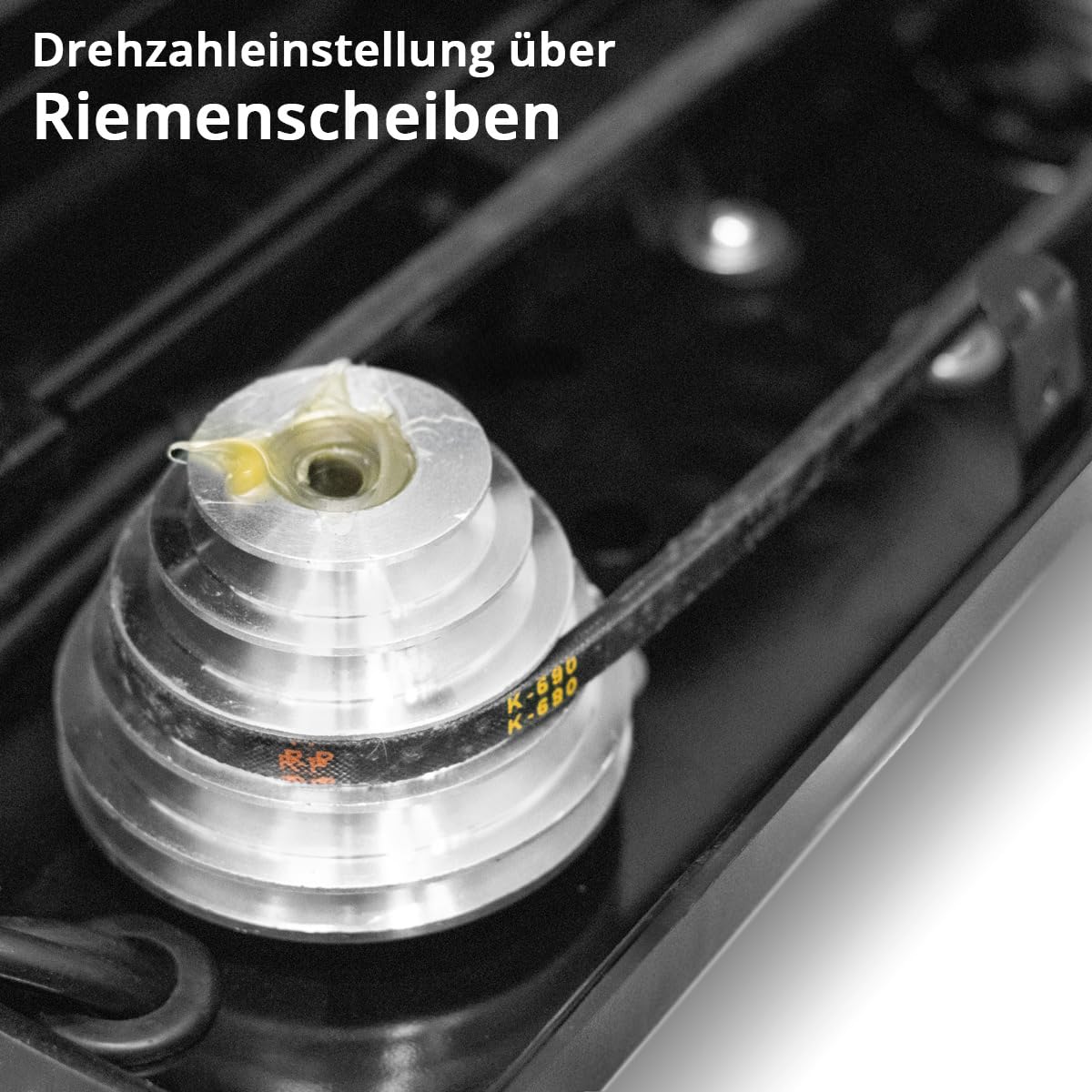 STAHLWERK Tischbohrmaschine 350 W – Bohrdurchmesser Ø 1,5-13 mm, 620-2.620 U/min, präzise Säulenbohrmaschine für Heimwerker, Metall- und Modellbau, robuster Bohrtisch, Metallfuß für stabilen Stand