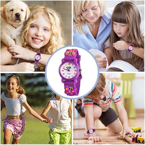 Miniatura 7 de Regalo para niñas de 4 a 13 años, reloj de juguete para niños de 5 a 12 años de edad, regalo de cumpleaños para niños