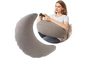 HAIYANLE Inflatable Lap Pillow for Enhanced Crocheting Support