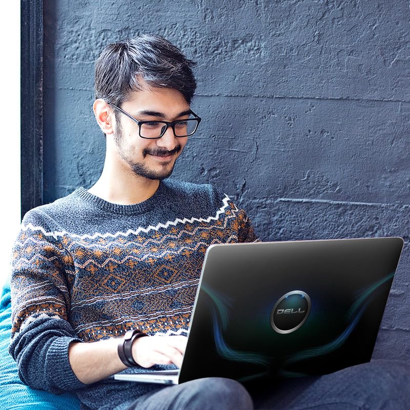 Image of Galaxsia DSGN 776 Full Body Laptop Skin Bubble-Free| Laminated & Removable | HD Quality Sticker for Laptops Upto 15.6 Inches Compatible with DELL
