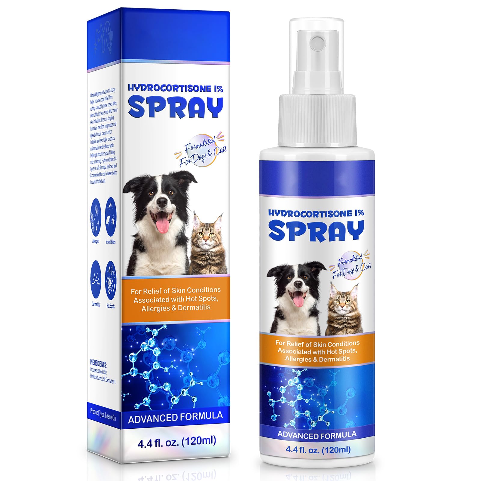 Akareni Hydrocortisone Spray