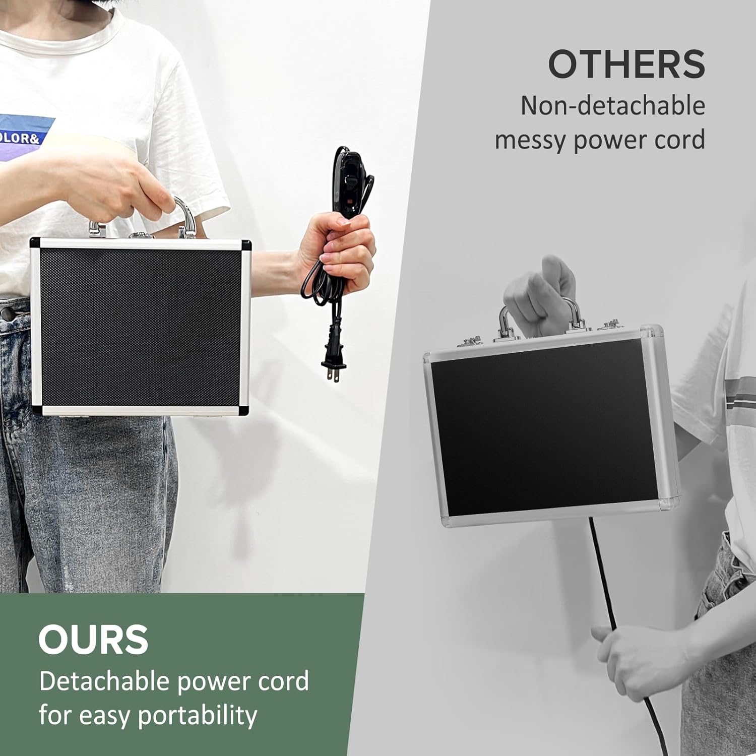 Hot Stones Massage Warmer Kit, 14 PCS Hot Stones Massage Set and Heater Kit, Electric Rocks Basalt Stone Massager for Professional Therapy/Home SPA Use 110V (Small Size)