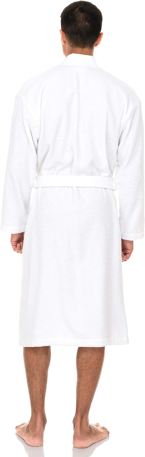 TowelSelections Mens Robe Cotton Terry Cloth Bathrobe Soft Towel Bath Robe for Men XS to 3X - Image 2