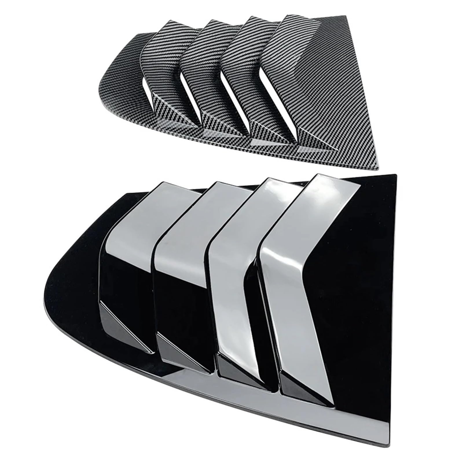 KMLONG Auto Achter Louvre Window S Cover Trim Sticker, Fit for 3 Serie, E90 320i 330i M3 2005-2011 Trim Window Side Vent Koolstofvezel Accessoires Hutter achterruit jaloezieën afdekking(Carbon Fiber KMLONG Auto Achter Louvre Window S Cover Trim Sticker, Fit for 3 Serie, E90 320i 330i M3 2005-2011 Trim Window Side Vent Koolstofvezel Accessoires Hutter achterruit jaloezieën afdekking(Carbon Fiber