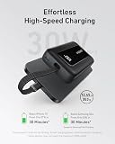 Anker Zolo Power Bank(2025 Upgrade), 20,000mAh 30W High-Speed Portable Charger with Built-In USB-C Cable, Battery Pack For iPhone 17/17 Air/17 Pro/17 Pro Max/16/15 Series, Galaxy, and More - 4