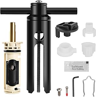 2025 New 104421U Removal Tool, 1222 Replacement Cartridge,116653 Shower Handle Adapter Kit, Tub and Shower Faucet Cartridge Remover For Moen Posi Temp Shower Repair