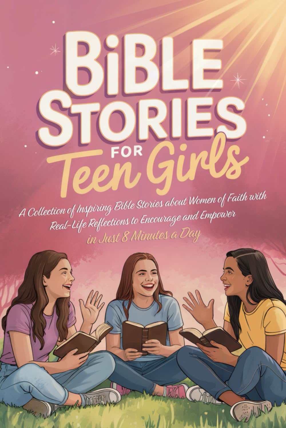 Bible Stories for Teen Girls: A Collection of Inspiring Bible Stories about Women of Faith with Real-Life Reflections to Encourage and Empower in Just 8 Minutes a Day