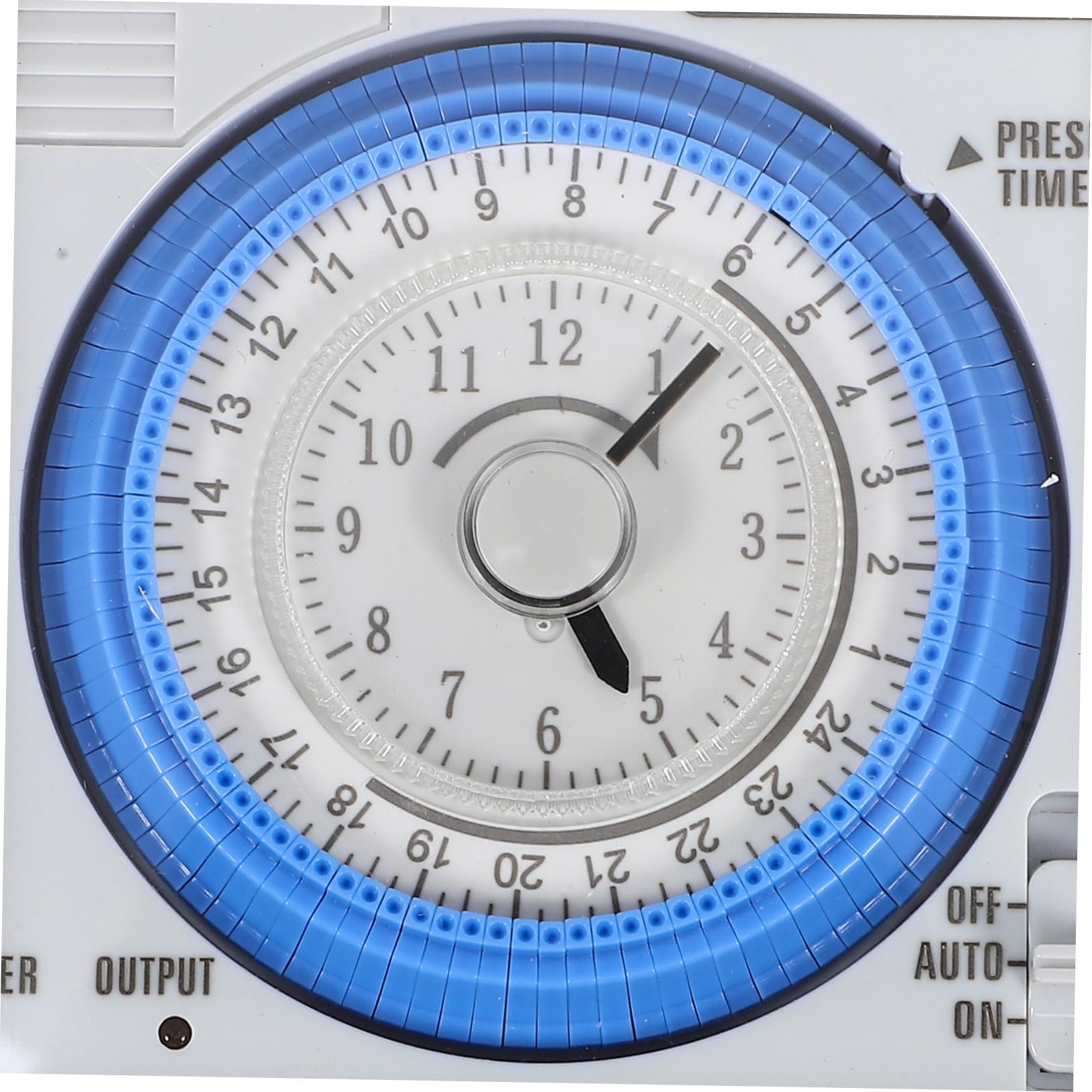 Temporizador Mecánico de Cuenta Regresiva 16a 250vac Blanco PC | Control de Preciso, Uso en Cocina y Hogar, Fácil de Limpiar, Portátil, sin Batería Incluida