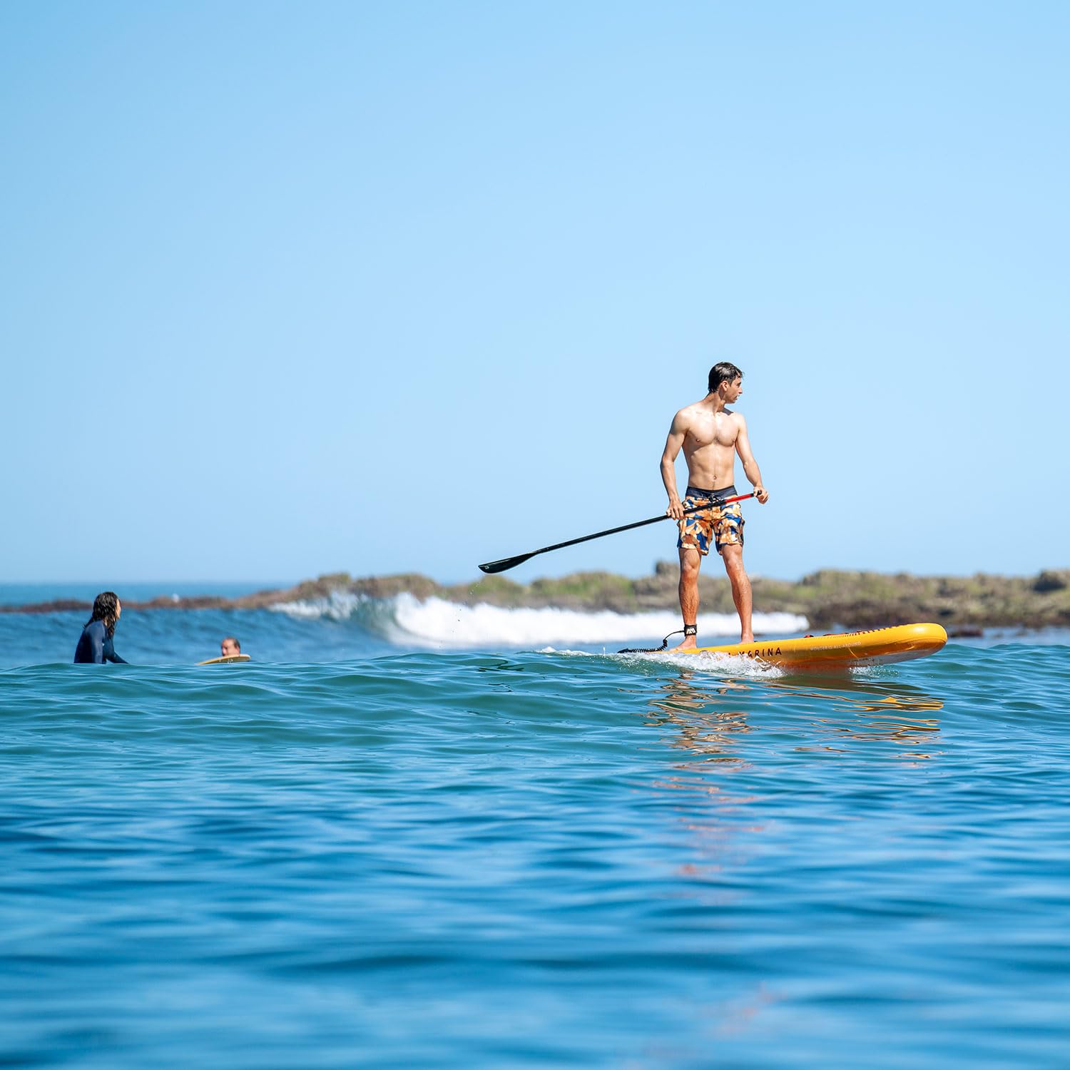 Aqua Marina Fusion 10'10" Before Sunset – Tabla de surf hinchable todoterreno para principiantes, juego completo – edición limitada