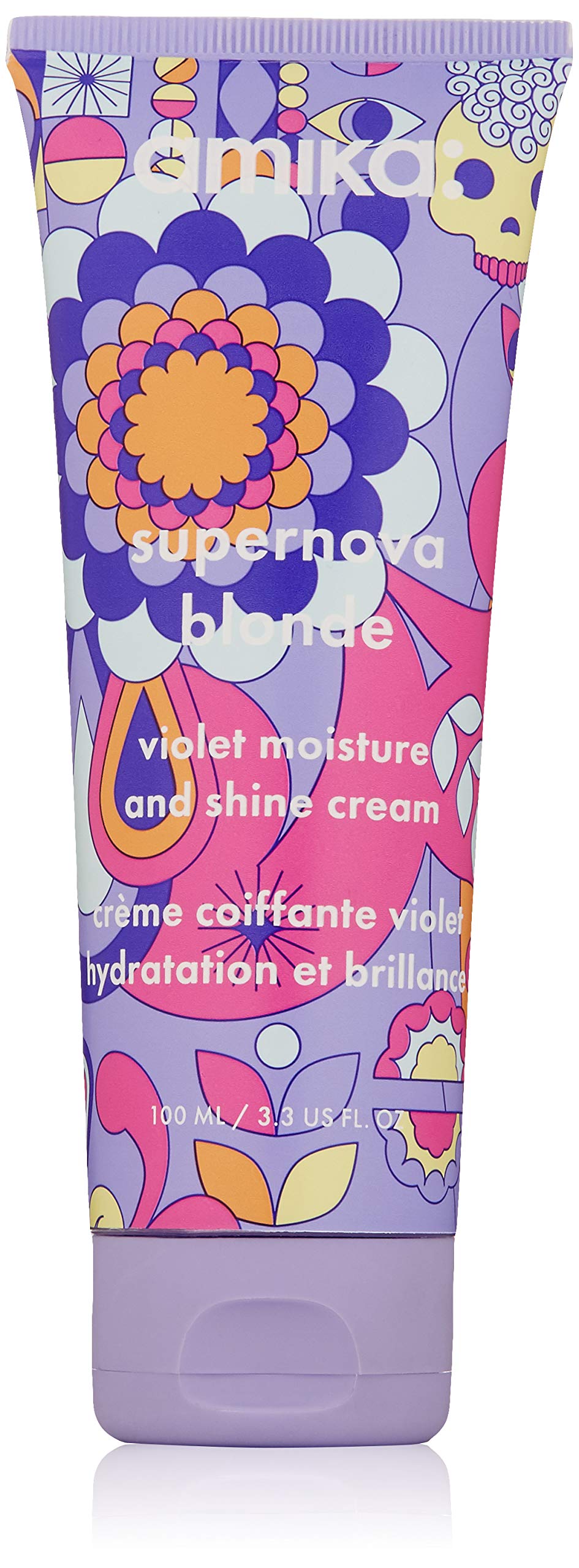 amikasupernova violet moisture and shine cream, 100ml | ,3.3 Fl Oz (Pack of 1)