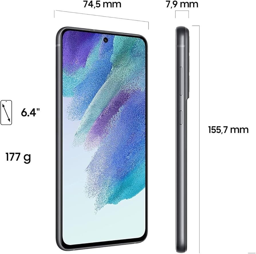 Amazon.com: Samsung Galaxy S21 FE G990 6/128GB Graphite (Renewed