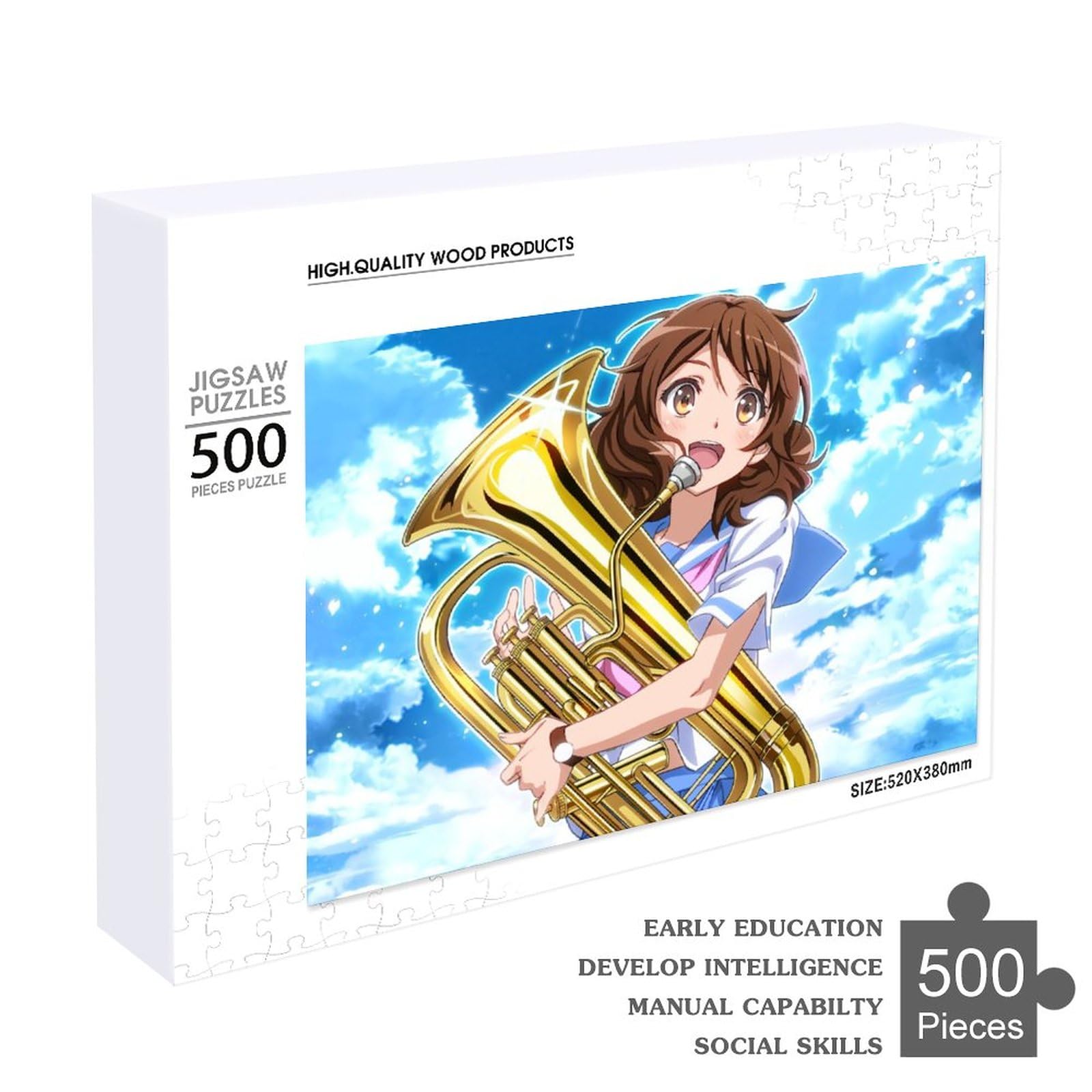 Amazon.co.jp: ジグソーパズル 響け!ユーフォニアム 黄前久美子 1000