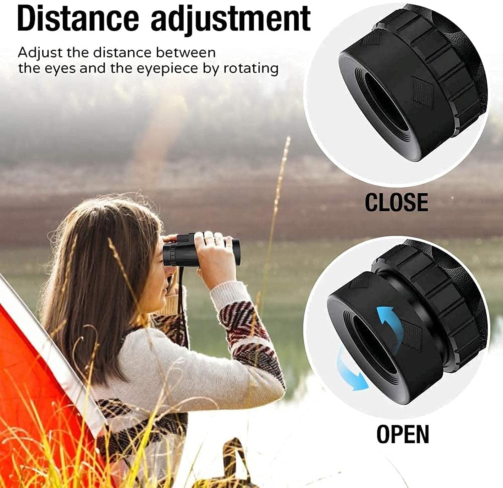 Monoculare GOHHME 12x50 HD Con Treppiede E Supporto Smartphone | Impermeabile Per Birdwatching, Caccia E Escursionismo