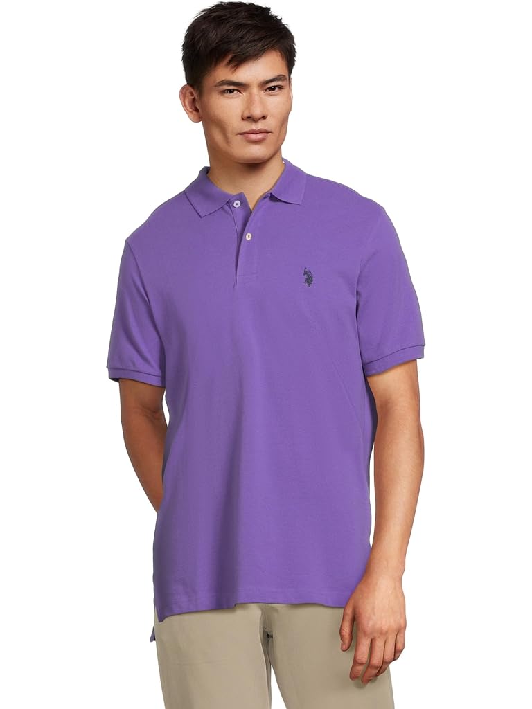 U.S. POLO ASSN. Solid Cotton Pique Polo with Small Pony