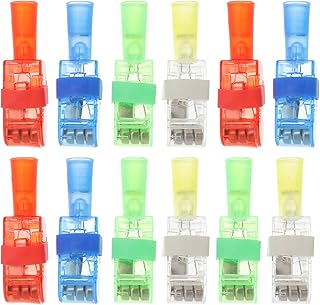 OSALADI 12Pcs Optical Fiber Finger Light Finger Flashing Party Prop Finger Light Projection Light Flashing Light for Party