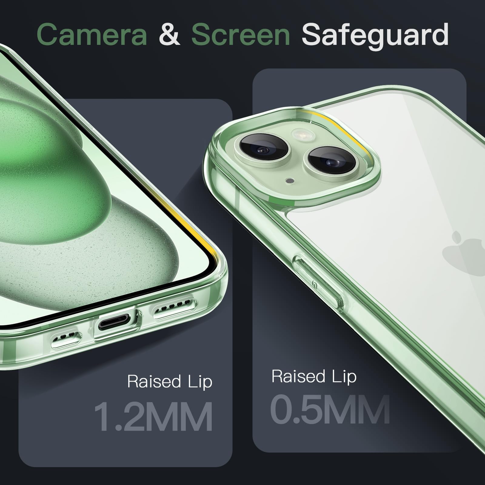 Amazon.com: JETech Case for iPhone 15 6.1-Inch, Non-Yellowing