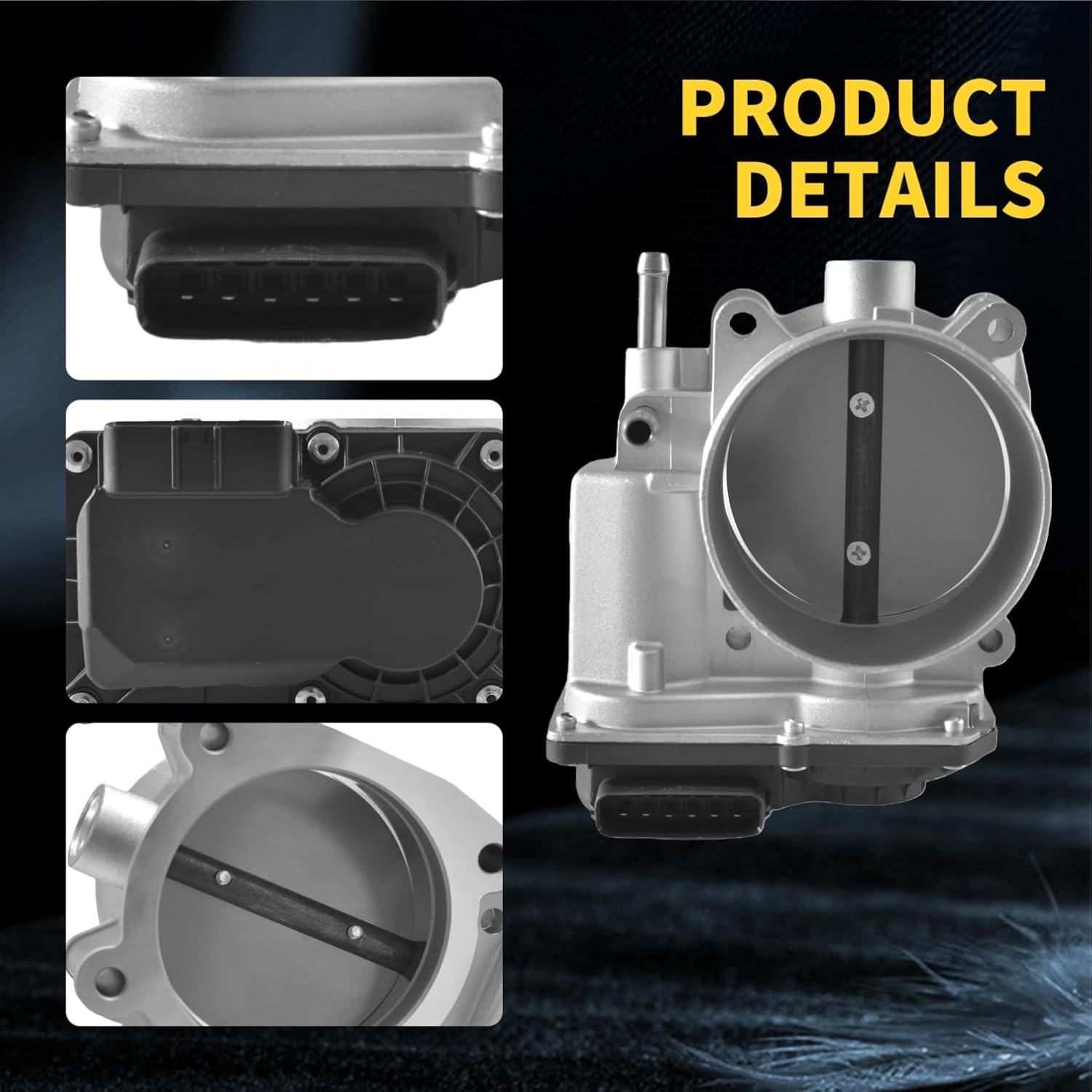 Electronic Throttle Body Fit for Lexus GX470 LX470 LX570, Toyota 4Runner Land Cruiser Sequoia Tundra 2005-2021 S20197, 67-8007, TB1153, TB1218, 977-805,‎ 22030-0F010