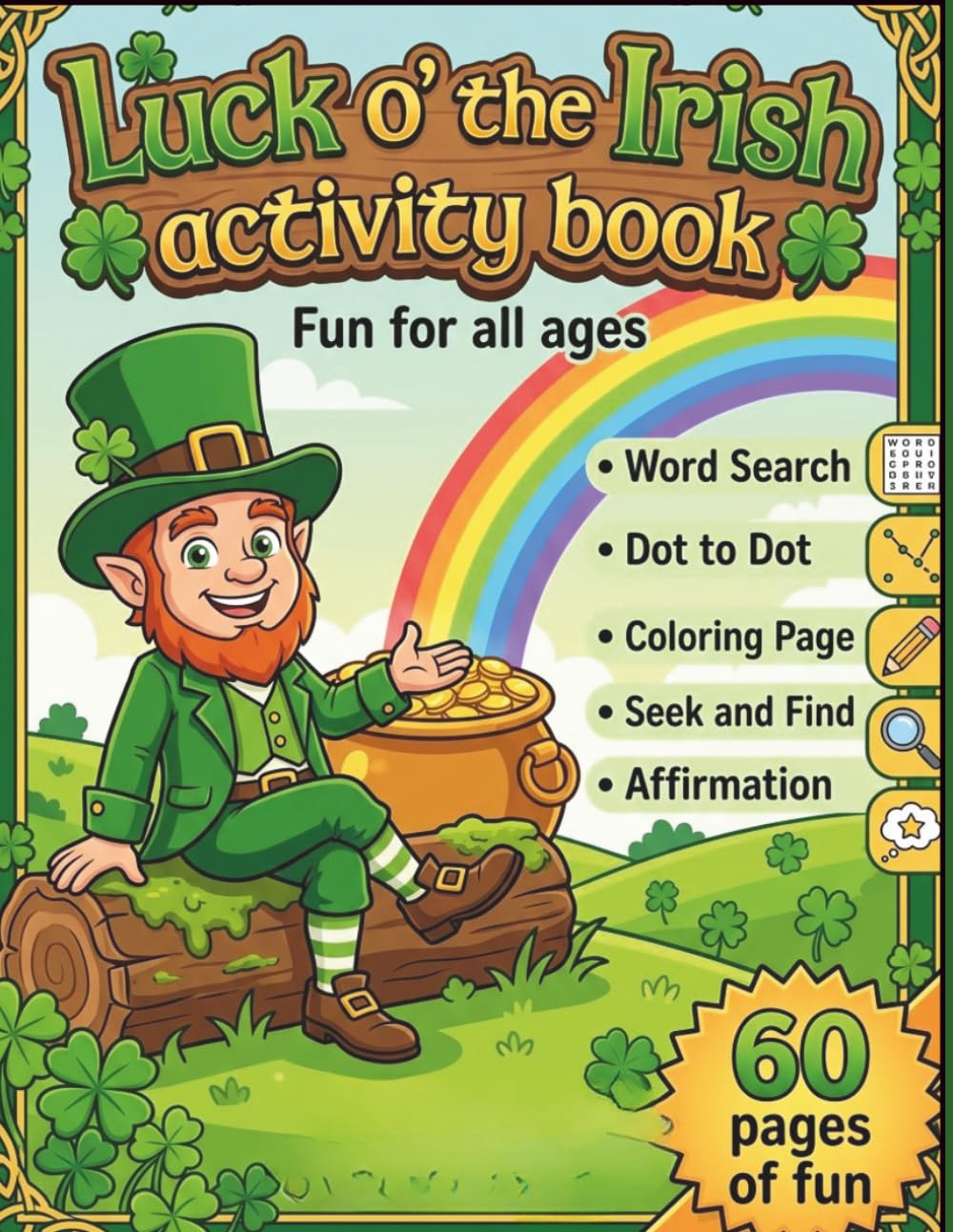Luck o' the Irish activity book