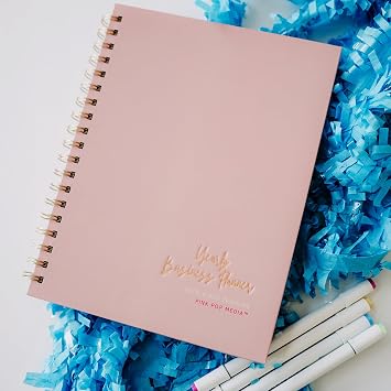 Yearly Business Planner for Female Entrepreneurs Digital Goal, Blog, Social & Content Calendar Organizer + Audio Training System