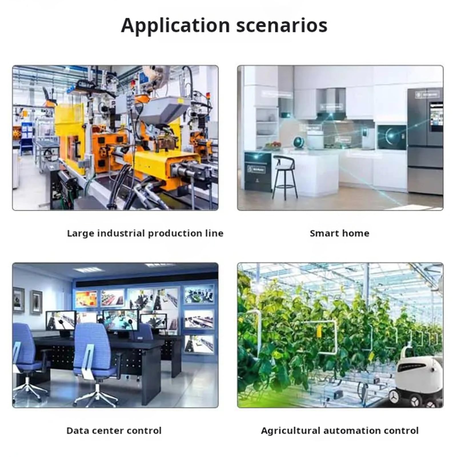 Dispositivo relè Bus Modicon Multifunzione Controllo STM32F030C8T6 con indicatori LED e modulo Controllo Trasmissione Industriale con Ingresso Ampia Tensione