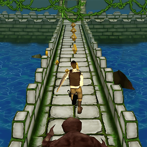 Temple Rush Game - Endless Running Survival Run Games