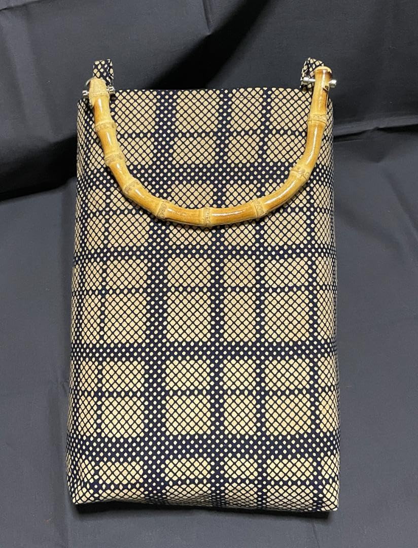 Amazon.co.jp: バンブー 手提げ バッグ 翁格子柄 : おもちゃ