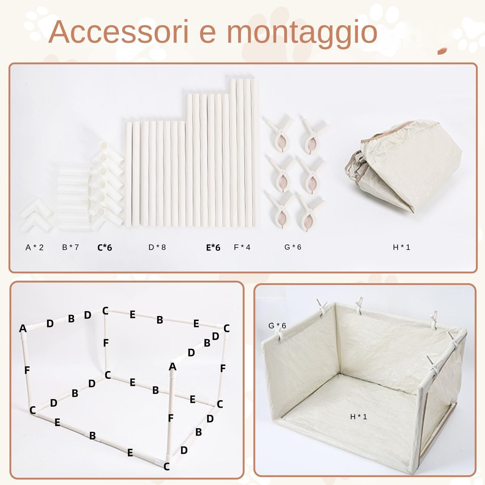 Bandeja Higiénica para Perros Portátil Impermeable y Antisalpicaduras | Orinal Canino Y Soporte Para Pañales De Entrenamiento para Casa Apartamento Balcón Viajes Sala de Estar Entrenamiento