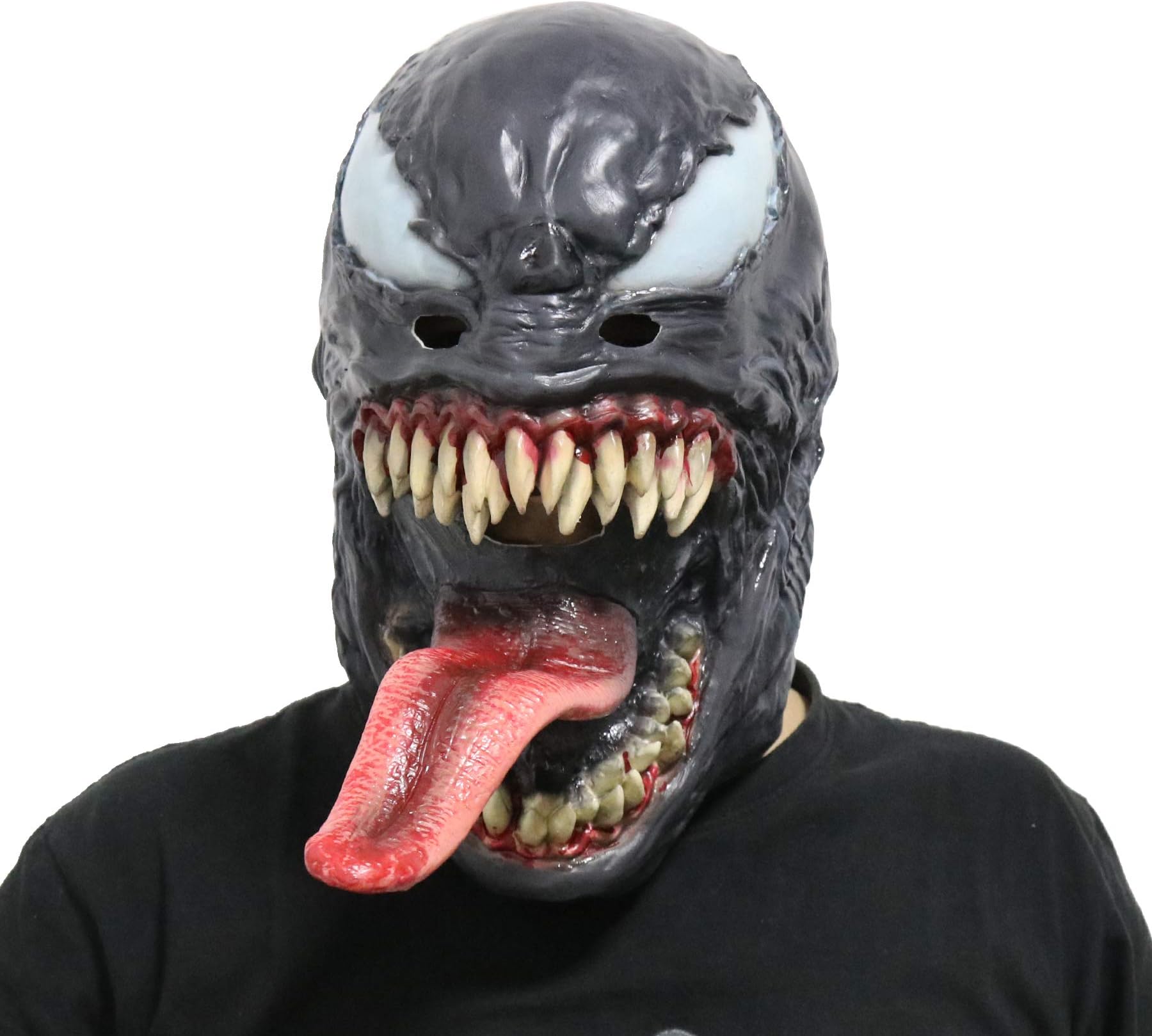 CoserWorld Universe Deluxe Venom Mask Helmet Cosplay Costume Accessories Adult Halloween
