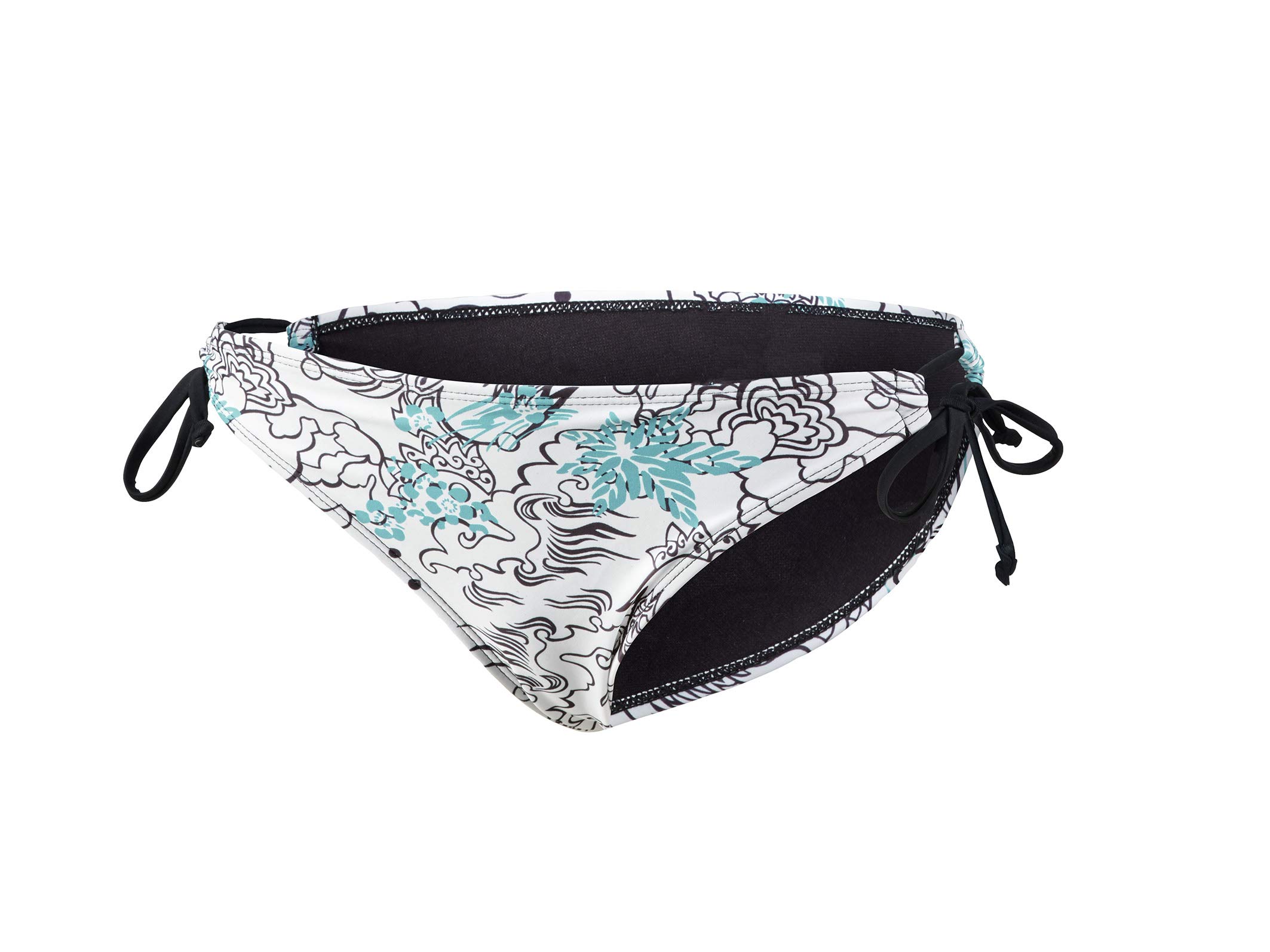 Beco Bikini Bottoms-5621 Women's Bikini Bottoms - White/Multi-Coloured, 40