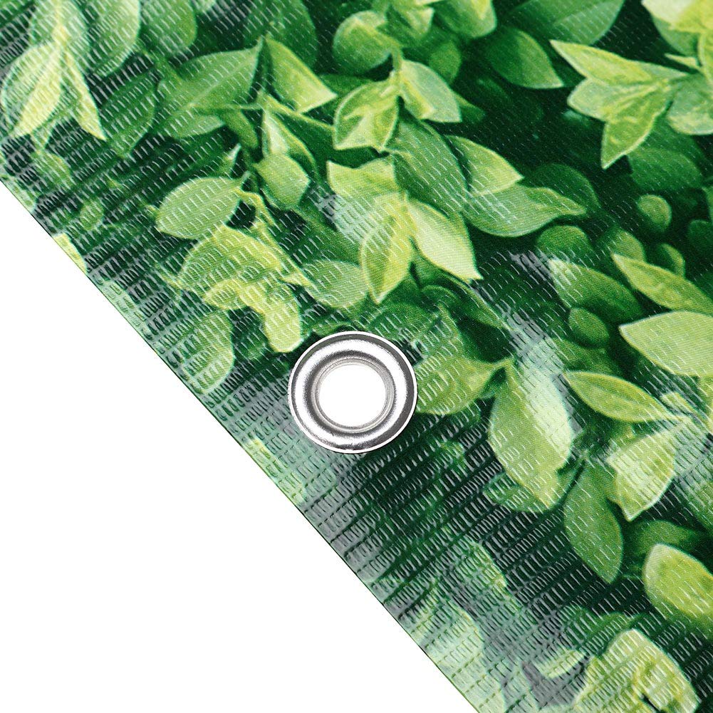 BAKAJI Telo Copertura Frangivista Frangivento per Ringhiera Protezione Balcone Dimensione 600 x 90 cm in Tessuto PVC Aggancio ad Occhielli Corda 24mt Inclusa