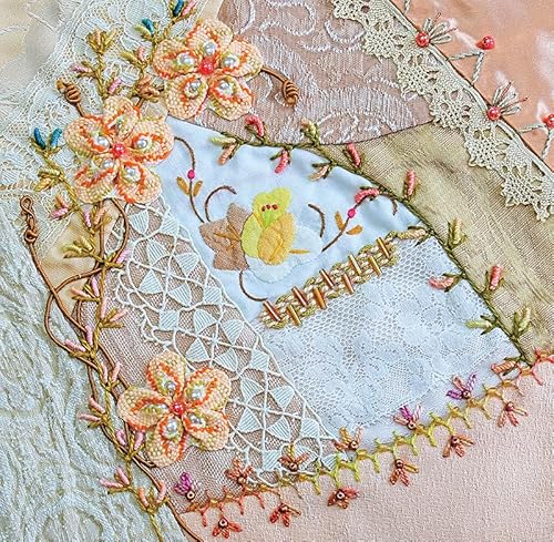 Crazy Quilting for Beginners Handy Pocket Guide: All the Basics to Get You Started