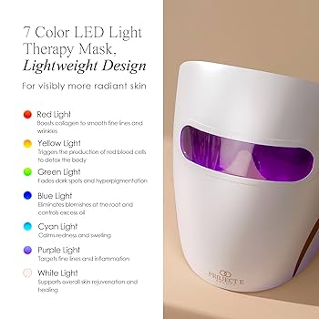 Project E Beauty Lumamask LED Light Therapy - 7 Color Wireless