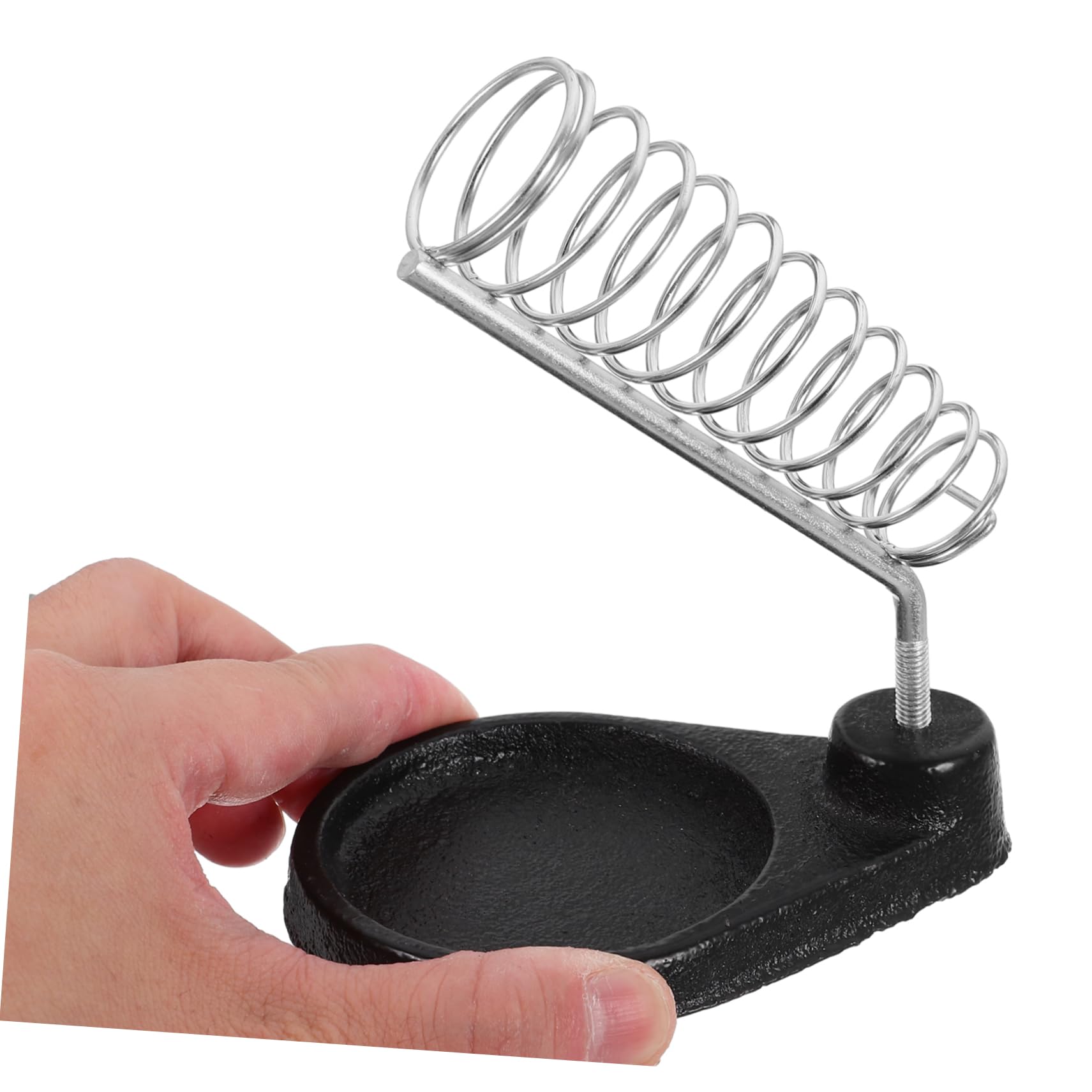 WOONEKY Sturdy Round Soldering Iron Stand Wire Holder Third Hand Tool for Soldering