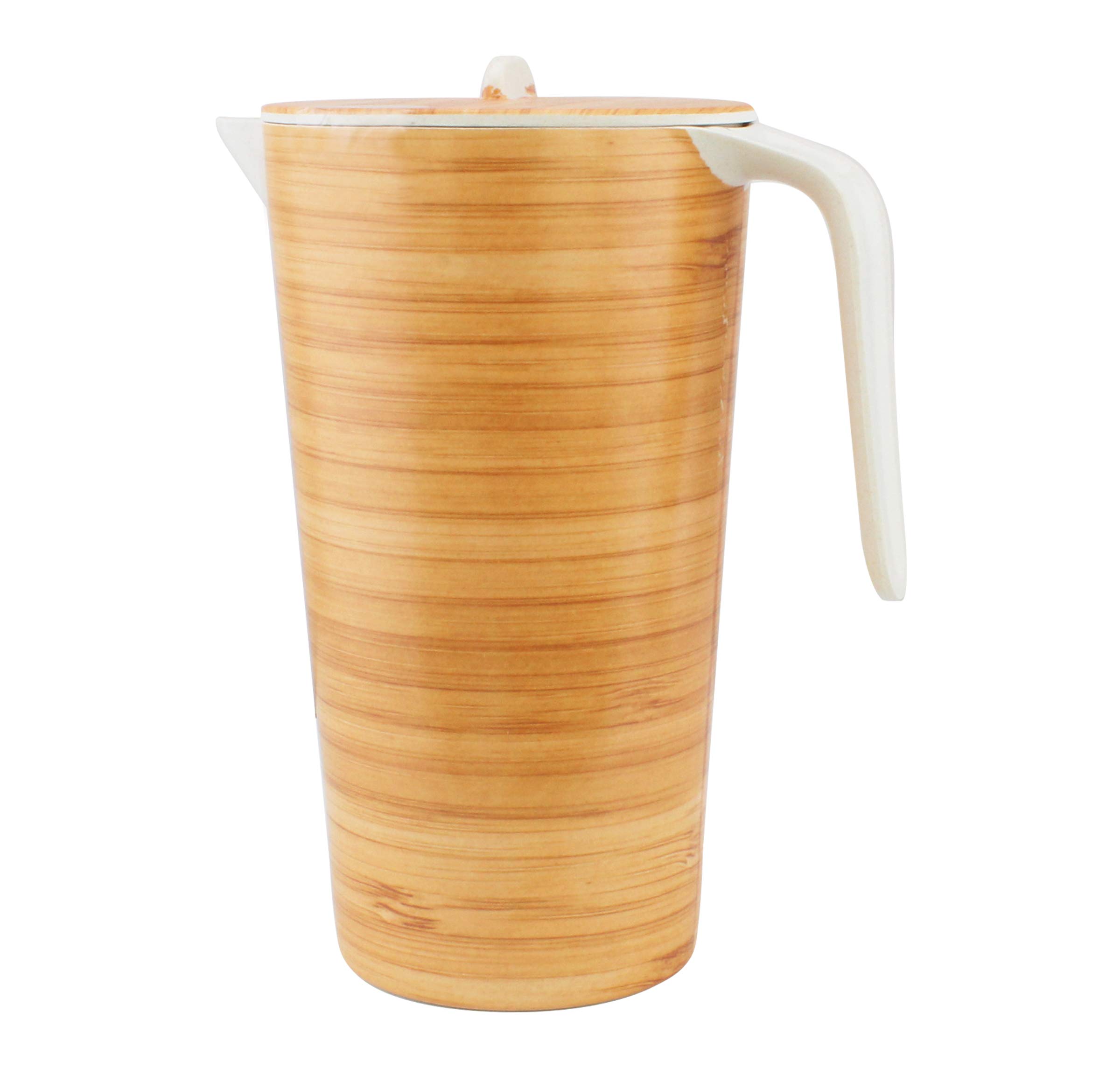 HomeBoxFeast Bamboo Fibre Jug - 13x13x21 cm