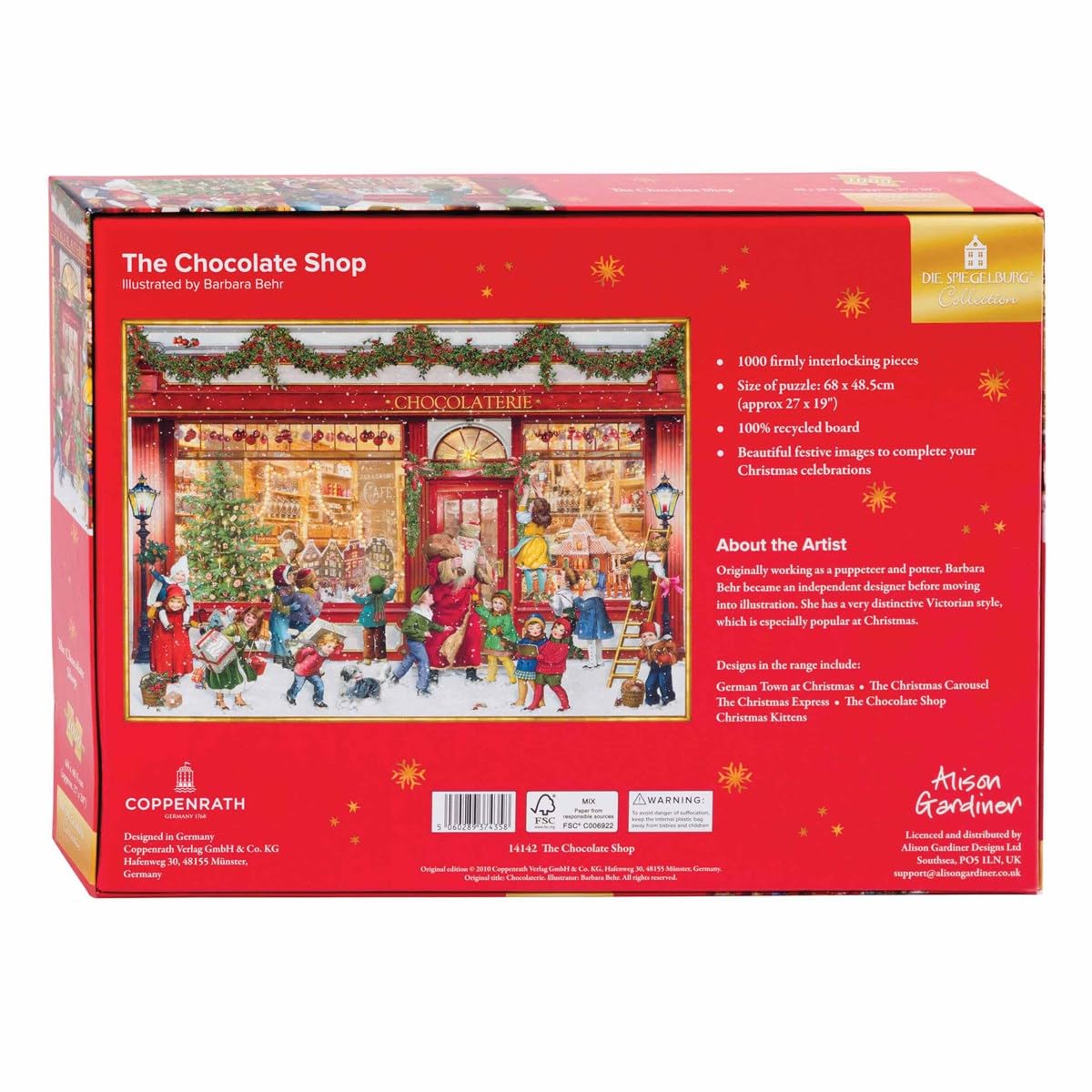 Amazon.com: Coppenrath - The Toy Shop - 1000 Piece Christmas