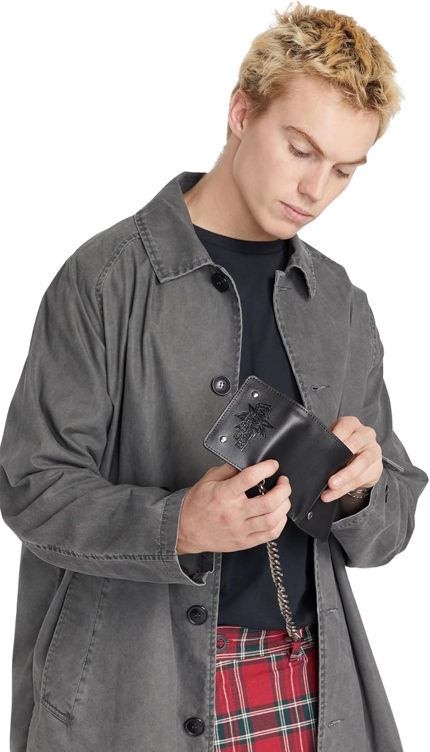 VOLCOM(ヴォルコム) Men's Wallet, BLK_Black, O/S