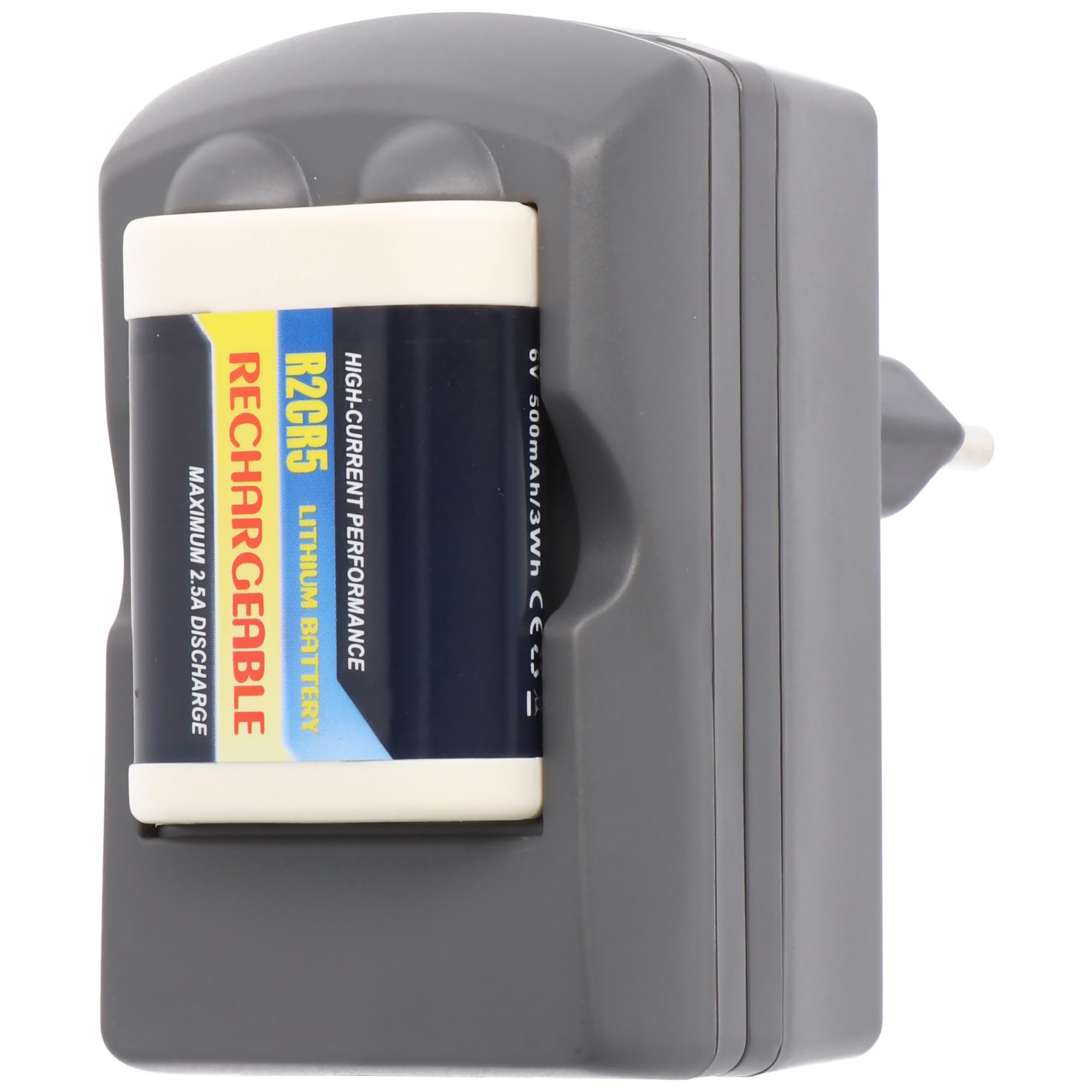 Chargeur rapide 2CR5 PowerSet avec batterie Li-ion 2CR5 | R2CR5-2