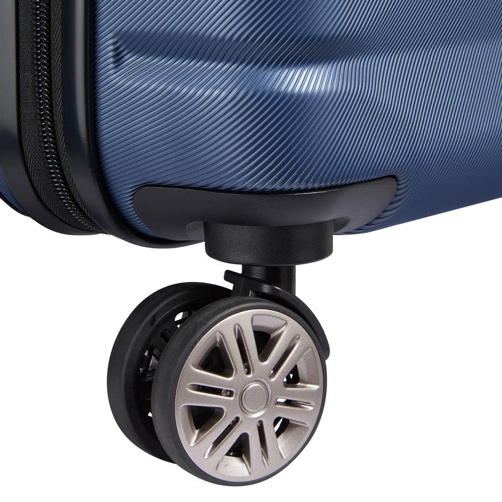 DELSEY PARIS Meteor - Valigetta per cabina sottile, 4 ruote doppie, 55 cm, unisex, per adulti, viola 08 (viola), 55 cm