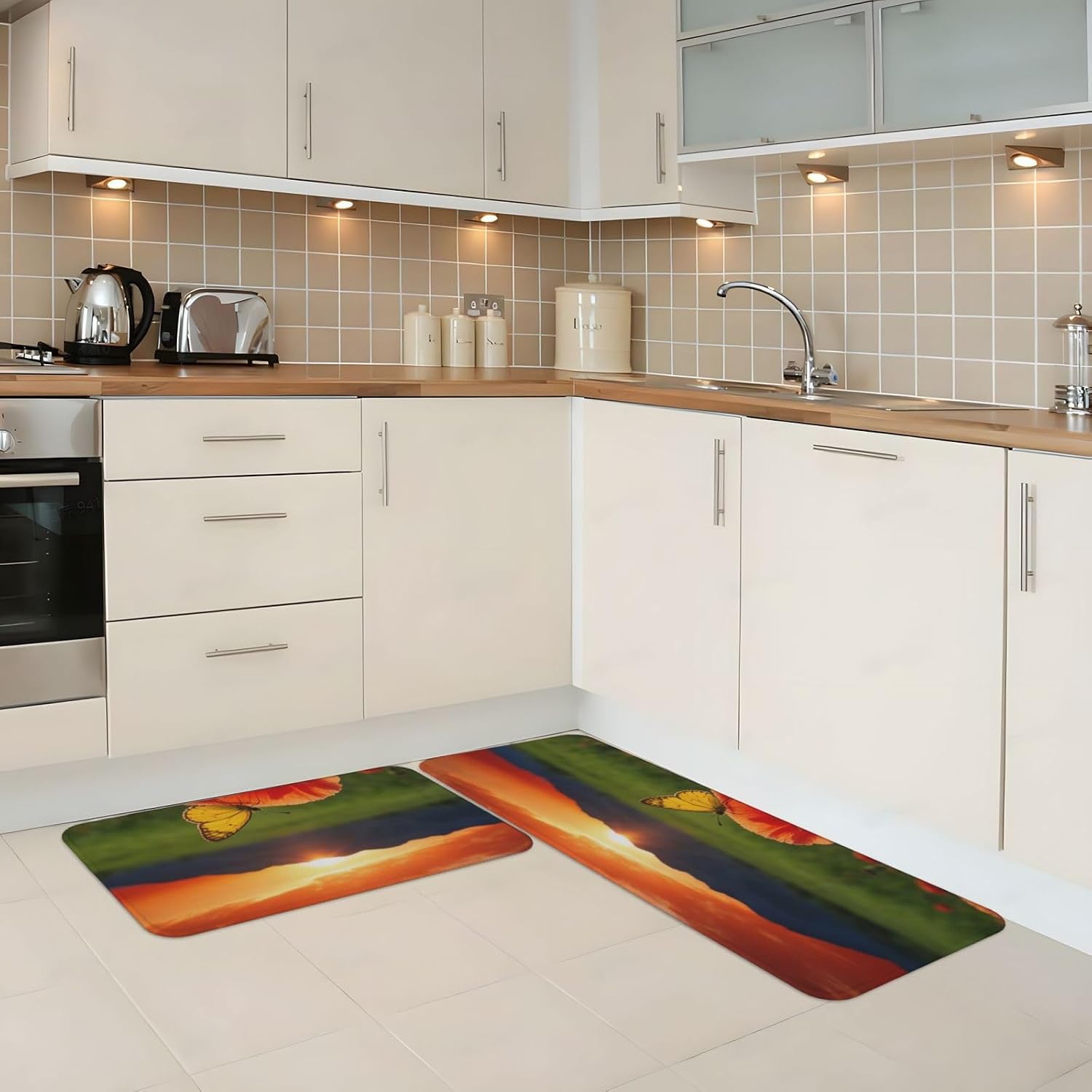 Kitchen Rugs Home Decor Kitchen Mats for Floor Anti Fatigue Kitchen Mats