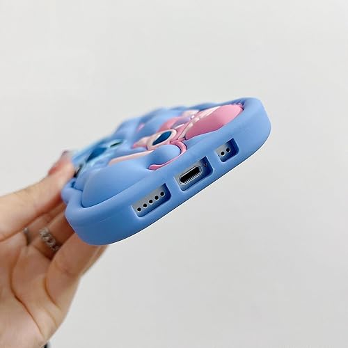 Miniatura 8 de Funda para iPhone 13 Pro Max, funda protectora de silicona suave con diseño 3D de dibujos animados para mujeres y niñas, para iPhone 13 Pro Max de