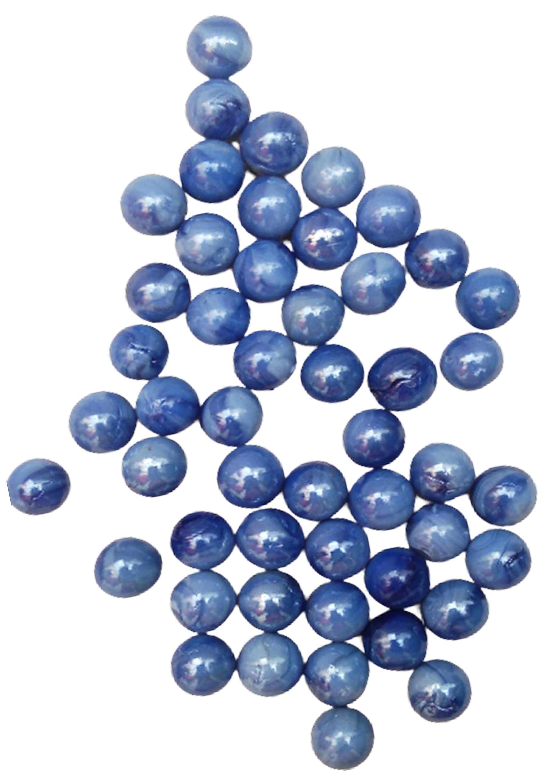 Jiyansh Traders Marbles - 50 PCS Cloud Blue Colour 10-15 MM Glass Playing Balls Kanche Goli Traditional Indian Game Glass Stones Aquarium Fillers Gel Candle Fillers (B0BT1YDY1J) Amazon Price History, Amazon Price Tracker