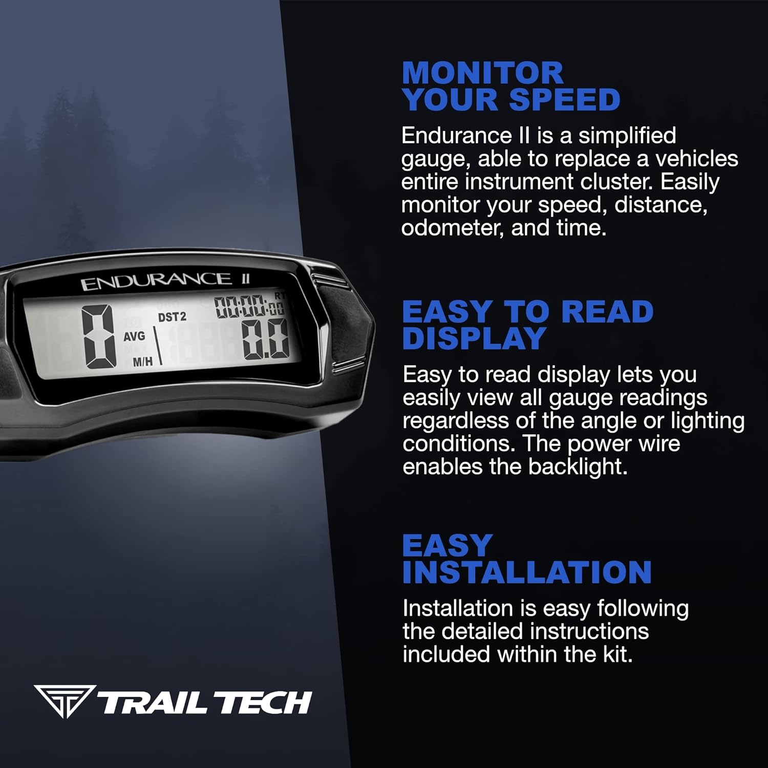 Trail Tech Endurance II Kit - for Honda ATV