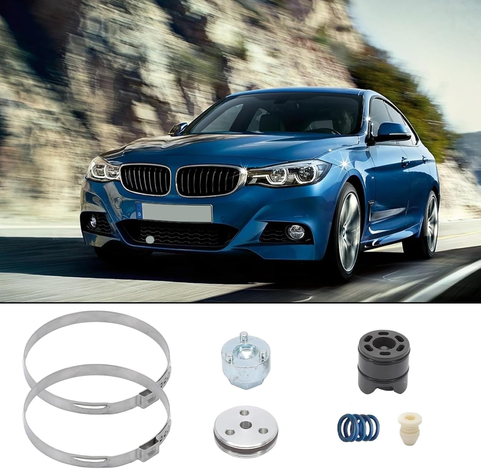 1 Kit di riparazione per cremagliera dello sterzo, kit di riparazione per cremagliera dello sterzo 32106891974 6 pezzi compatibile con BMW