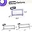 ComfyBumpy 1-Pack Bed Rail for Toddlers 35.5 L x 19.5 H | Toddler Bed Rails for Twin, Full & Toddler Bed Size | Swing Down Bed Rail Guard | Baby Bed Side Rail for Kids | Purple