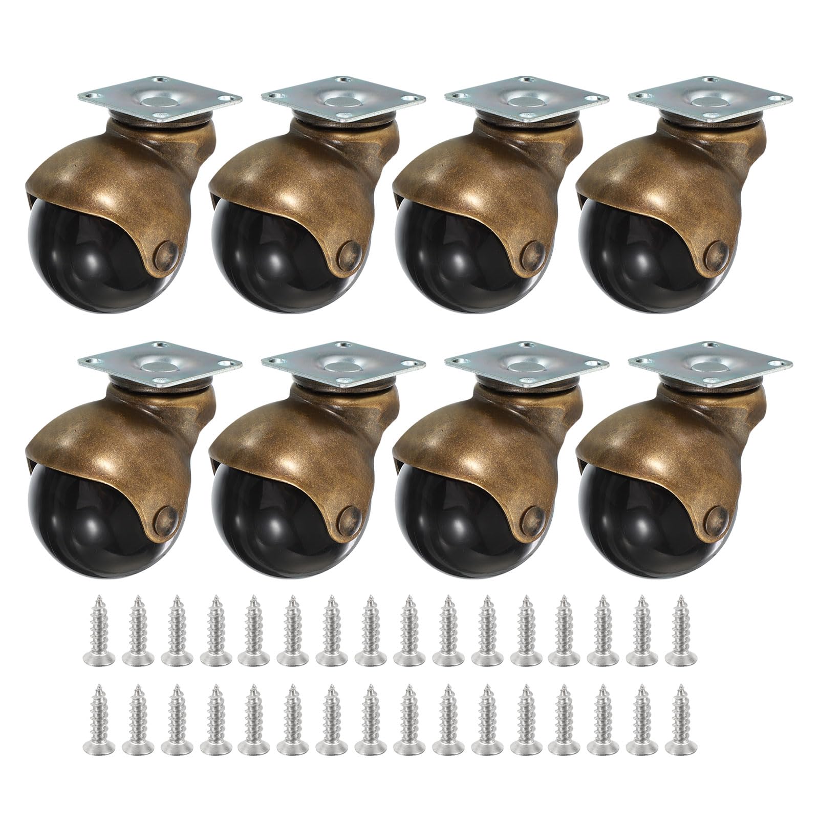 PATIKIL 2 Inch Ball Caster Wheels - 8 Pack -9 PATIKIL 2 Inch Ball Caster Wheels - 8 Pack -9