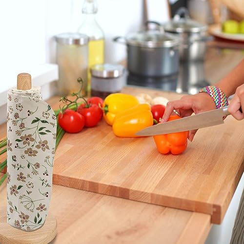 Miniatura 7 de Pinowu Toallas de papel reutilizables de algodón (12 unidades), paños de cocina absorbentes (10 x 10 pulgadas), toallas lavables sin papel,